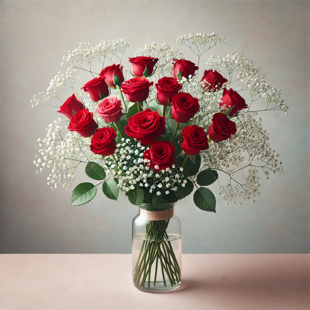 Classic Red Rose Bouquet